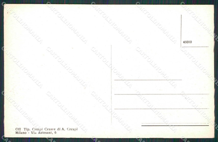 Milano Città Affori Ingresso Villa Fiorita cartolina RB5709 – retro