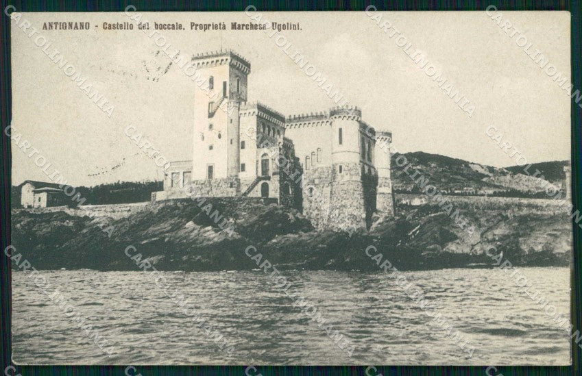 Livorno Città Antignano Castello del Boccale Marchesa Ugolini cartolina RB5713 – fronte