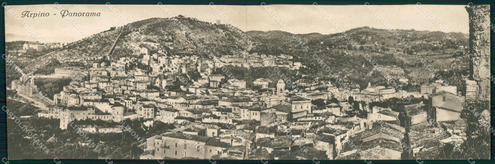 Frosinone Arpino Santuario Santa Maria Assunta Doppia cartolina RB5714 – fronte