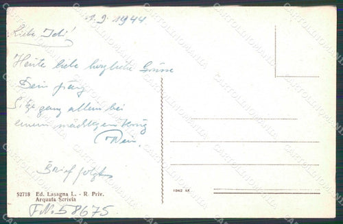 Alessandria Arquata Scrivia Antica Porta Secolo IV cartolina RB5723 – retro