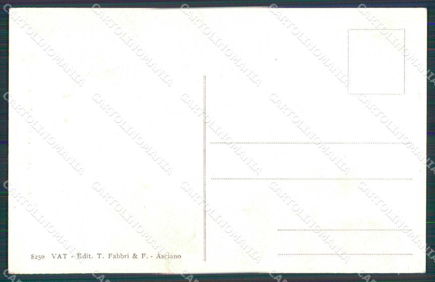 Siena Asciano Porta Senese Alterocca 8250 cartolina RB5724 – retro