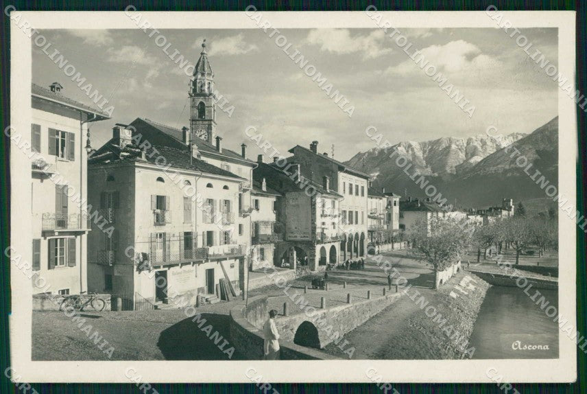 Svizzera Canton Ticino Ascona Lago Maggiore Foto cartolina RB5744 – fronte