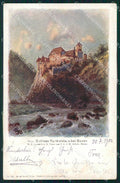 Bolzano Città Castello Runkelstein Reisch cartolina RB5766 – fronte