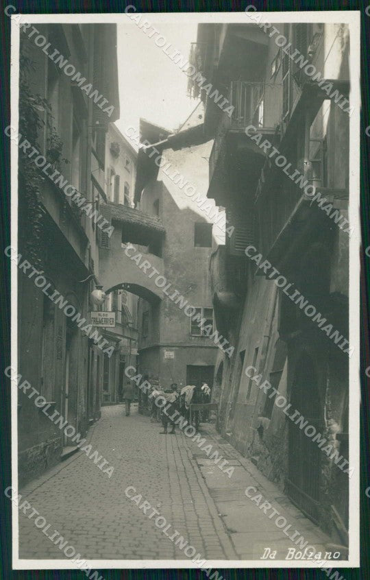 Bolzano Città Vicolo Foto cartolina RB5770 – fronte