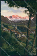 Bolzano Città Santa Maddalena Rosengarten cartolina RB5780 – fronte