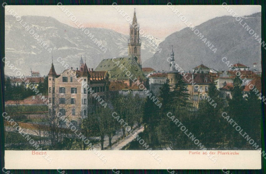 Bolzano Città Veduta Generale cartolina RB5789 – fronte