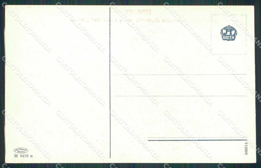 Bolzano Città Funicolare Virgolo Valle dell'Isarco cartolina RB5793 – retro