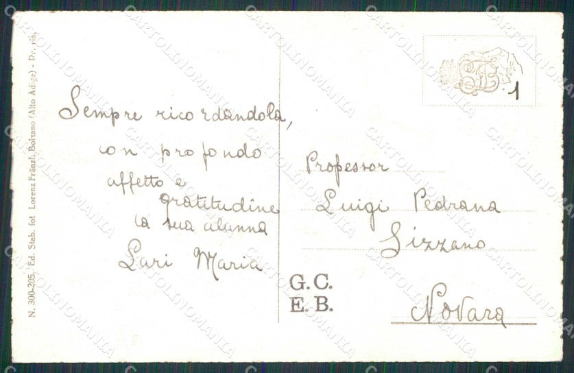 Bolzano Città Chiesa Sacro Cuore di Gesù Franzl 300 205 cartolina RB5799 – retro