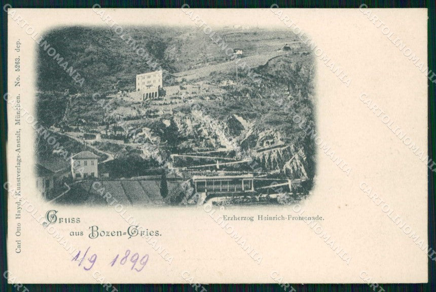 Bolzano Città Saluti da cartolina RB5802 – fronte