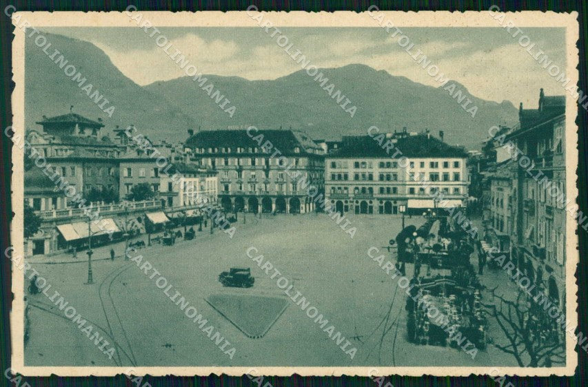 Bolzano Città Piazza Vittorio Emanuele cartolina RB5803 – fronte