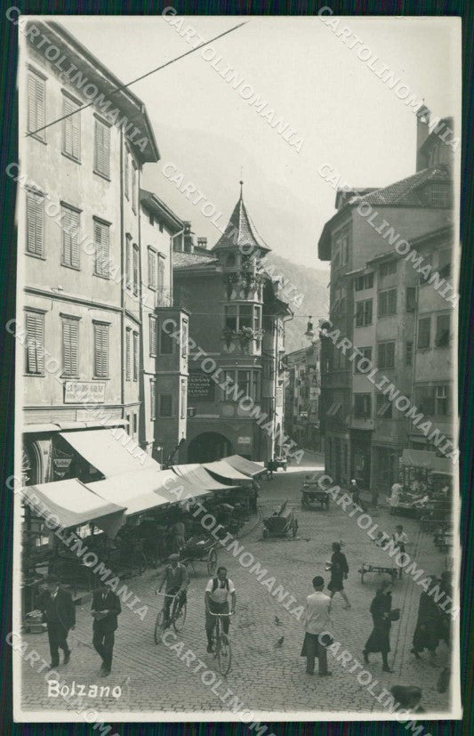 Bolzano Città Piazzetta Vicolo Foto cartolina RB5808 – fronte