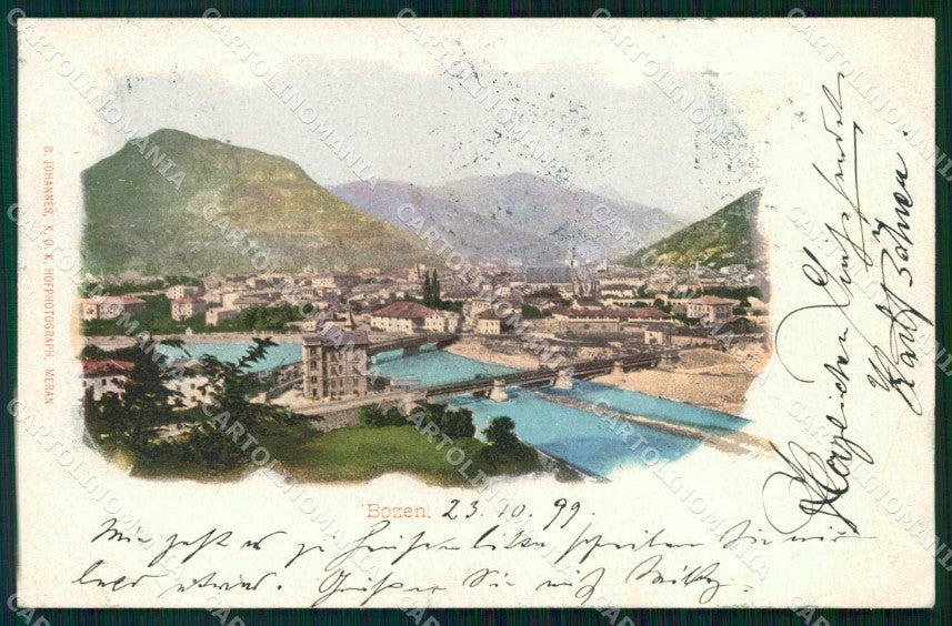 Bolzano Città Veduta Generale cartolina RB5809 – fronte