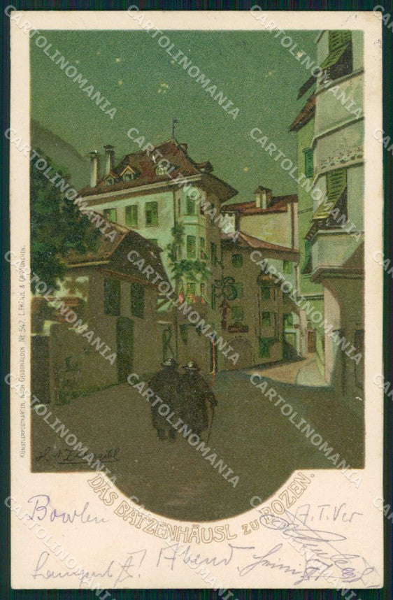 Bolzano Città Batzenhausel cartolina RB5822 – fronte