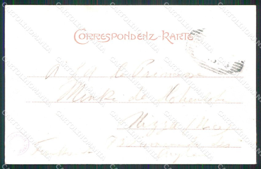 Bolzano Città Veduta dal Virgolo Trenkler 19738 ABRASA cartolina RB5838 – retro