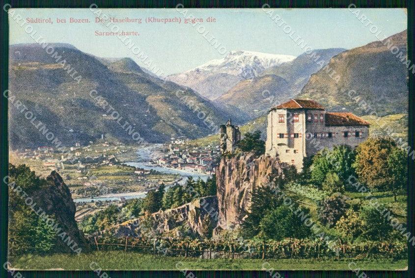 Bolzano Città Sud Tirolo Veduta Generale Franzl 5742 cartolina RB5840 – fronte