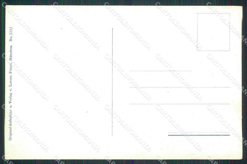 Bolzano Città Sud Tirolo Veduta Generale Franzl 5742 cartolina RB5840 – retro