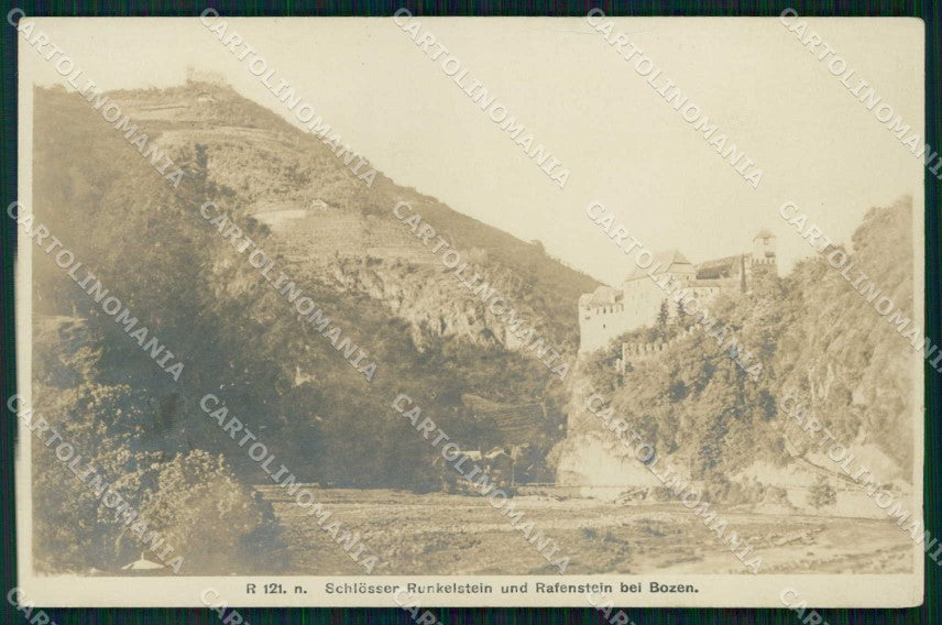 Bolzano Città Castelli Runkelstein Rafenstein Foto cartolina RB5845 – fronte
