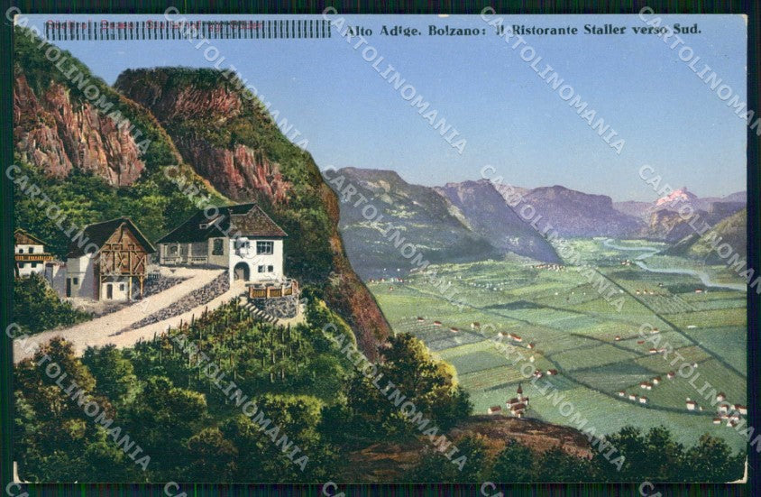 Bolzano Città Ristorante Staller cartolina RB5851 – fronte