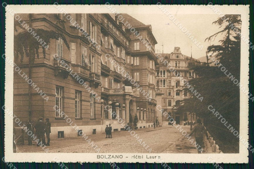 Bolzano Città Hotel Laurin cartolina RB5853 – fronte