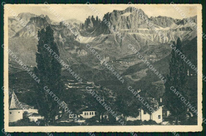 Bolzano Città Gries con Catinaccio Foto cartolina RB5859 – fronte