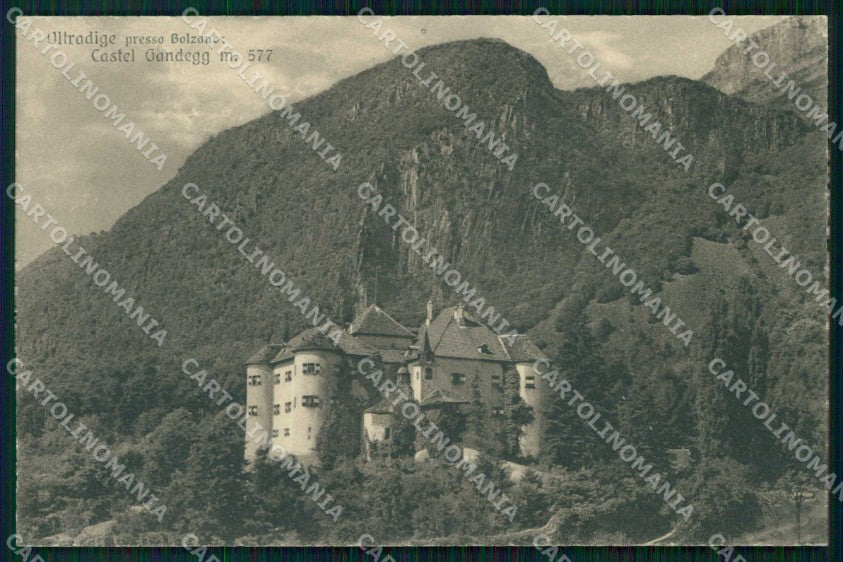 Bolzano Città Ultradige Castel Gandegg Franzl 305 27 cartolina RB5872 – fronte