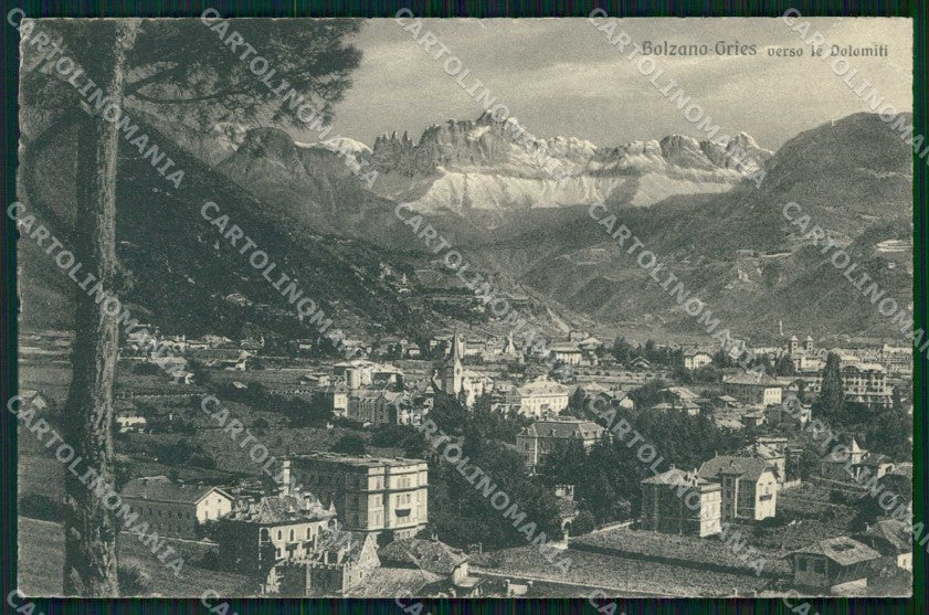 Bolzano Città Veduta di Gries Franzl 300 216 cartolina RB5873 – fronte