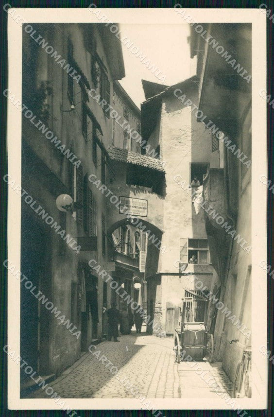 Bolzano Città Vicolo delle Erbe Foto cartolina RB5877 – fronte