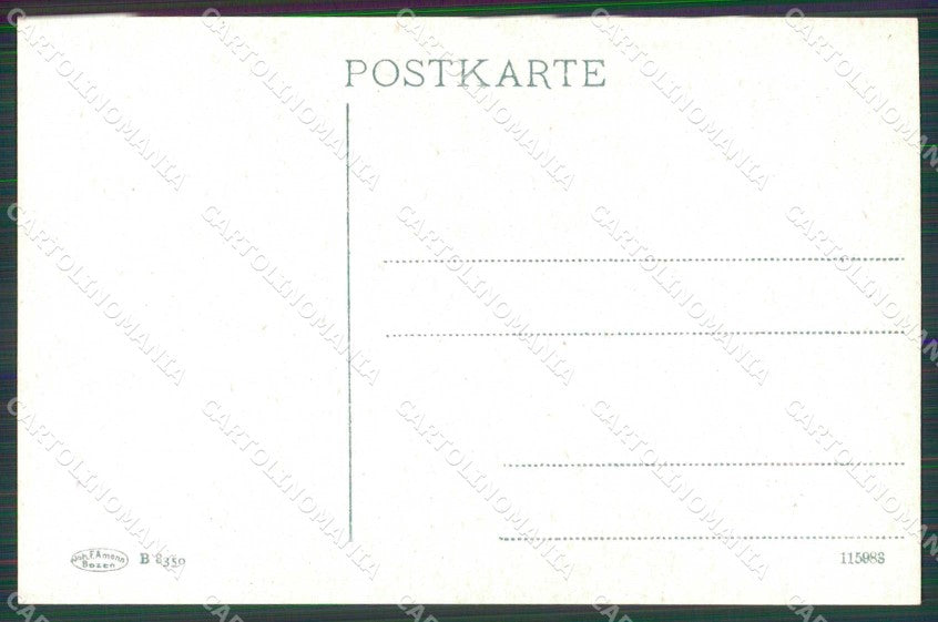 Bolzano Città Municipio cartolina RB5883 – retro