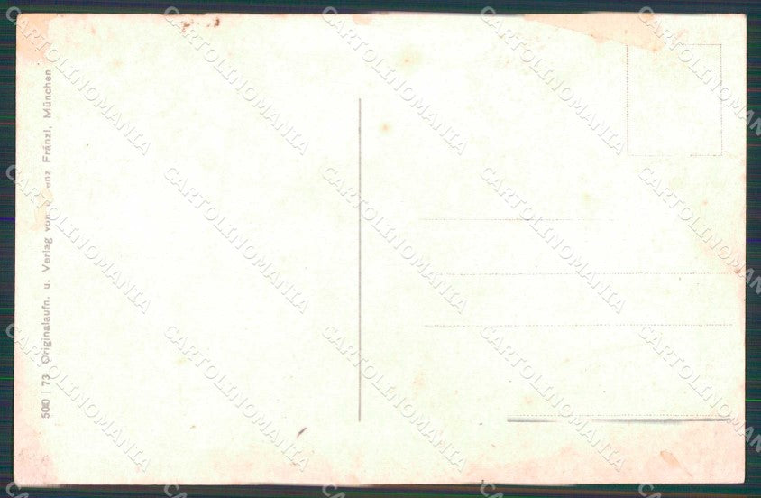 Bolzano Città Via del Museo Franzl 500 73 ABRASA cartolina RB5885 – retro