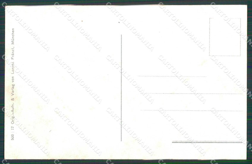 Bolzano Città Gries Chiesa Protestante Franzl 500 17 cartolina RB5886 – retro
