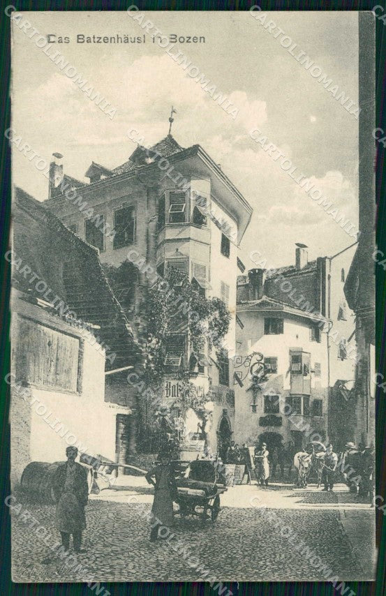 Bolzano Città Batzenhausel cartolina RB5891 – fronte