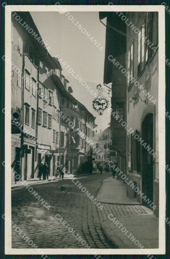 Bolzano Città Via Bottai Franzl 700 221 Foto cartolina RB5892 – fronte