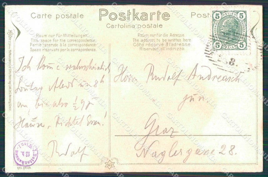 Bolzano Città Batzenhausel cartolina RB5900 – retro