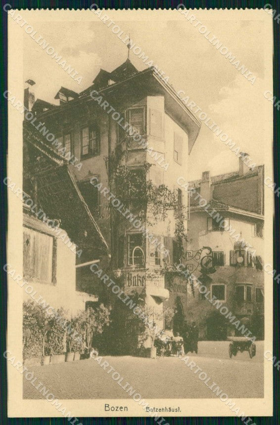 Bolzano Città Batzenhausel cartolina RB5902 – fronte