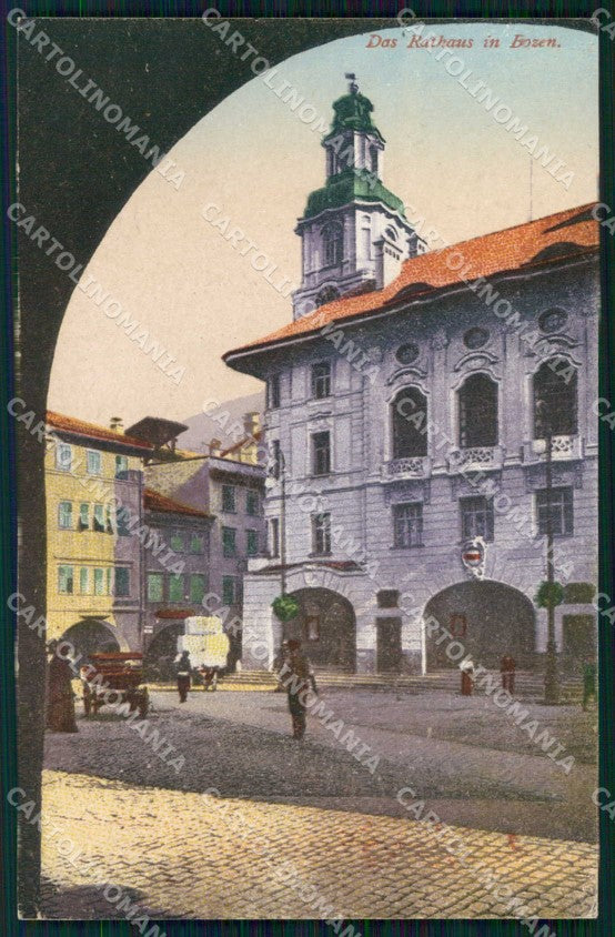 Bolzano Città Municipio cartolina RB5905 – fronte