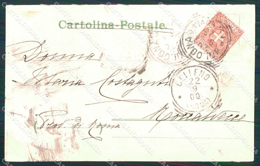 Bologna Città Ricordo di Sottoportico Cassa di Risparmio cartolina RB5907 – retro