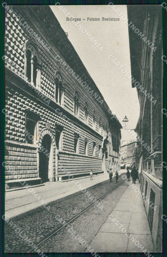 Bologna Città Palazzo Bevilacqua cartolina RB5923 – fronte