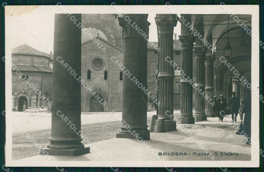 Bologna Città Piazza Santo Stefano MACCHIA Foto cartolina RB5935 – fronte