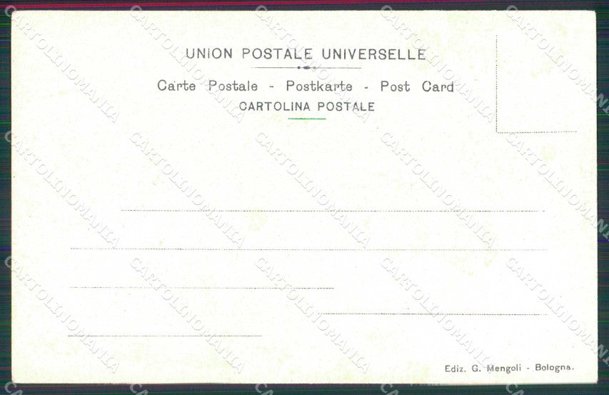 Bologna Città Ingresso Palazzo Comunale cartolina RB5951 – retro