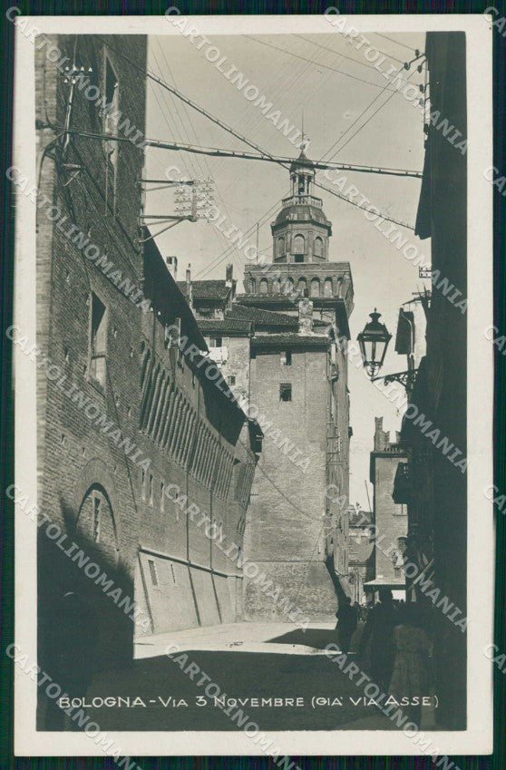Bologna Città Via Tre Novembre Foto cartolina RB5952 – fronte