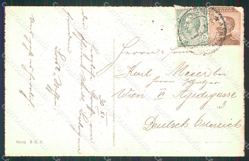 Bologna Città Piazza Otto Agosto cartolina RB5957 – retro