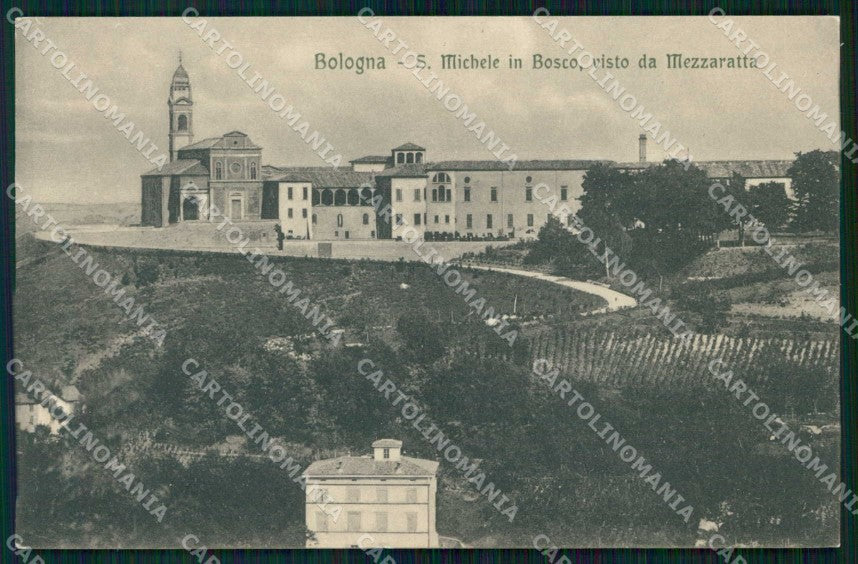 Bologna Città San Michele in Bosco Veduta da Mezzaratta cartolina RB5972 – fronte