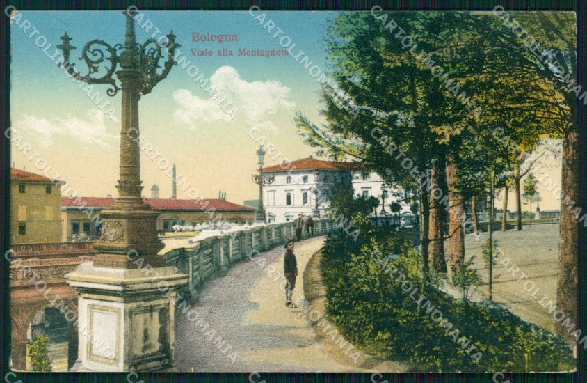 Bologna Città Viale alla Montagnola cartolina RB5975 – fronte