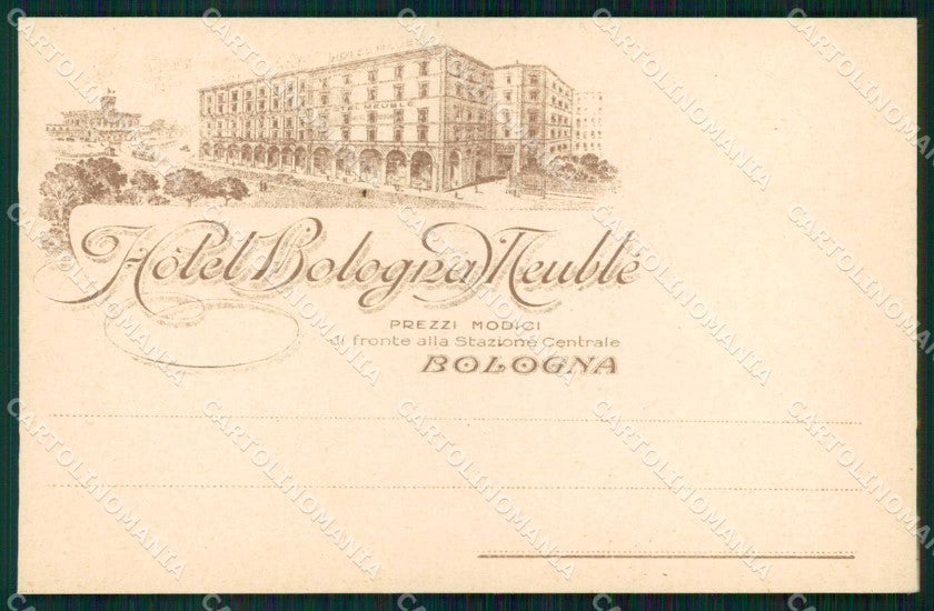 Bologna Città Hotel Bologna Meublè cartolina RB5978 – fronte