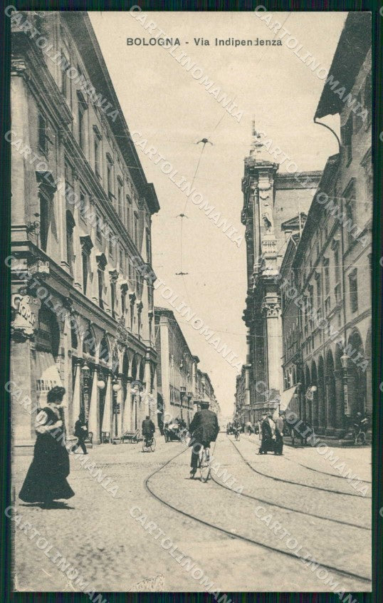 Bologna Città Via Indipendenza cartolina RB5981 – fronte