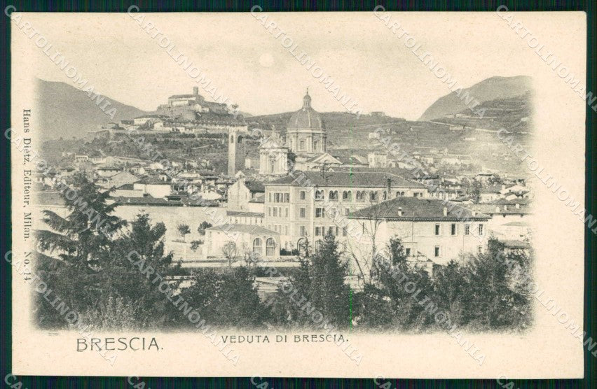 Brescia Città Veduta Generale Foto cartolina RB5993 – fronte