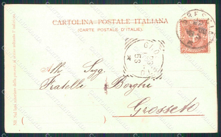 Brescia Città Porta Stazione cartolina RB5995 – retro