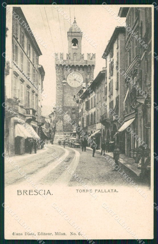 Brescia Città Torre Pallata cartolina RB6012 – fronte