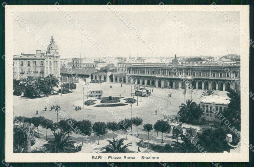 Bari Città Piazza Roma Tram Stazione cartolina RB6025 – fronte