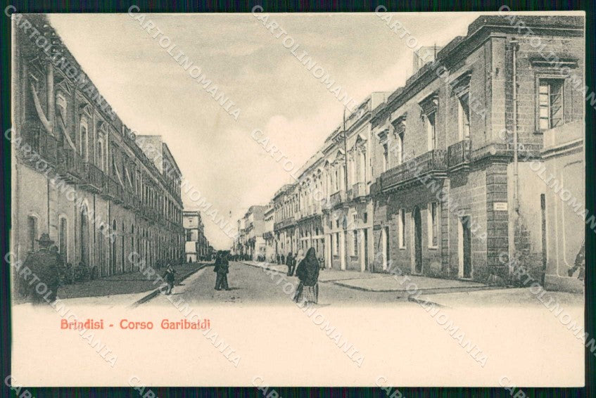Brindisi Città Corso Garibaldi cartolina RB6063 – fronte
